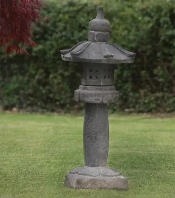 Straight Japanese Pagoda Stone Garden Ornament • £449.99