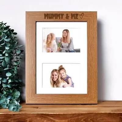 Mummy And Me Photo Picture Frame Double 6x4 Inch Landscape C28-A4-145 • £19.99