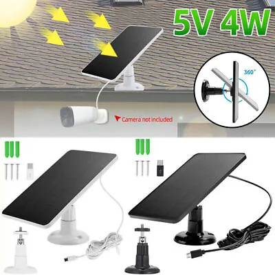 Solar Panel 2in1 Micro USB+Type-C Solar Panels Solar Cells Charger For Camera • $16.59