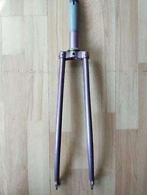 Vintage Peugeot Raleigh Steel 1  Threaded Steerer 27/700 Retro Road Bike Fork • £19.99