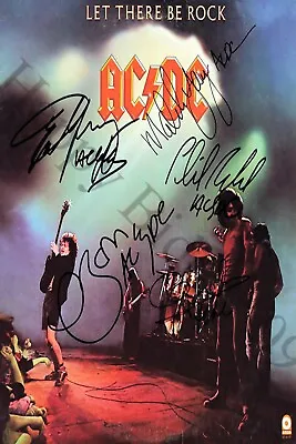 AC/DC Brian Johnson Beautiful 6x4 Band Signed Ready To Frame Photo • £4.99