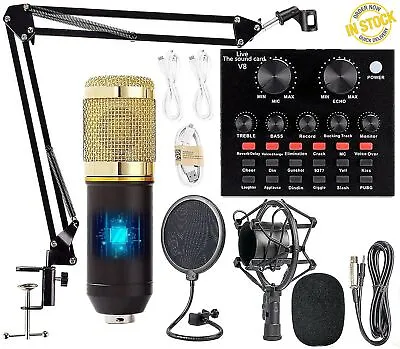 Juego Microfono Estudio Profesional Para Grabacion De Estudio Y Transmision • $52.89
