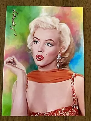 Marilyn Monroe #26 Art Card Limited Numbered Xx/50 Edward Vela Signed 2018 • $10