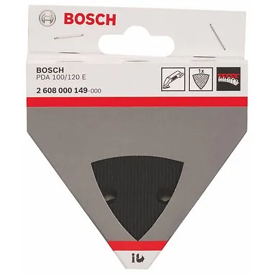 £17.23 • Buy Bosch Delta Velco Sanding Backing Pad Rubber Plate For PDA 100 2 608 000 149