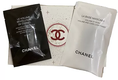 $6 • Buy Set Of Chanel Le Volume De Chanel Mascara 10 Noir 1g+ La Base Mascara Primer 1ml