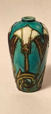 Beautiful Art Nouveau / Secessionist  Blue Small MINTON Vase Nº17 • $220