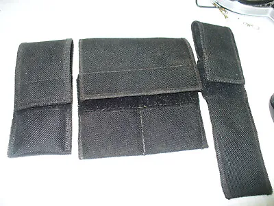 3 Holsters/Holder/Pouch Mag Belt Loop Case For All Pistols/AA MAG LIGHT • $5