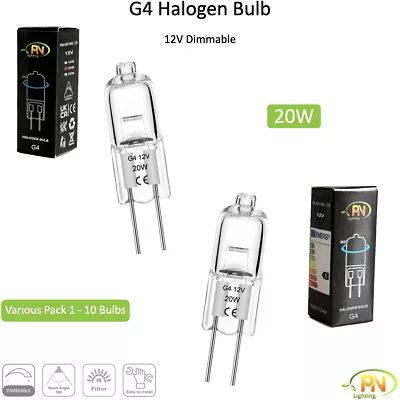 G4 Halogen Bulb 20W Warm White Dimmable Long Life Replace LED Bulb • £2.80