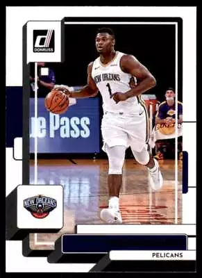 2022-23 Donruss #164 Zion Williamson New Orleans Pelicans • $3.95