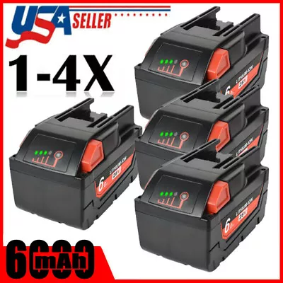 1-4x 28V 6.0Ah Li-Ion Battery For MILWAUKEE M28 M28B V28 48-11-2830 48-11-2850 • $51.99