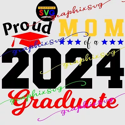 Graduation SVG Grad Graduation EPS Graduate PNG Family Package ( Vector File) • $3.99