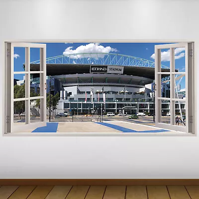 £24.99 • Buy EXTRA LARGE Manchester City Entrance Etihad Football Vinyl Wall Sticker Poster