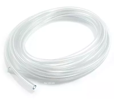 Motion Pro Clear Motorcycle PVC Fuel Gas Line - 3/16  (5mm) - 5' Feet • $10.95
