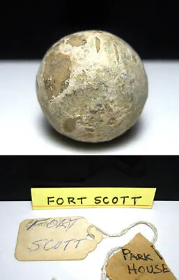 Fort Scott VA Civil War Relic Musket Ball/Case Dug Close White House Bill Gavin • $54.99