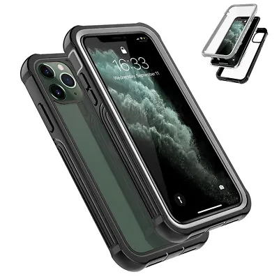 £8.59 • Buy For IPhone 12 11 13 14 Pro Max XR 7 8 Heavy Duty 360 Full Shockproof Case Cover