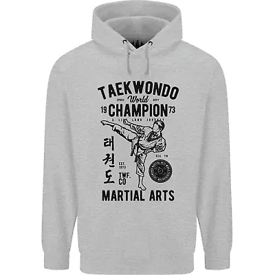 Taekwondo World Champion Martial Arts MMA Mens 80% Cotton Hoodie • $31.09