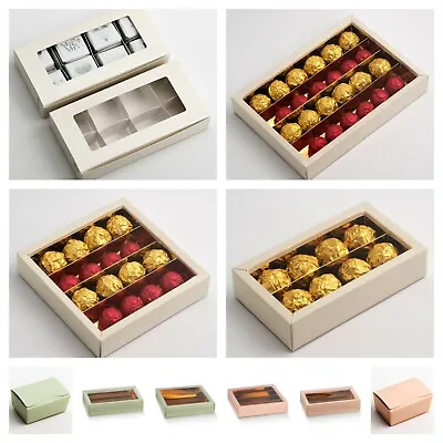 Ballotin Boxes DIY Chocolate Sweet Wedding Favours Party Gift Truffle Box Only • £253.06