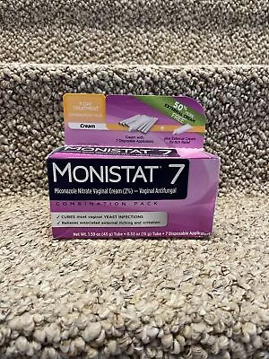 1 Monistat 7 Day Treatment-cream W/ Applicators + External Cream-exp 05/2023 • $9