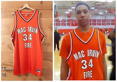 Jahlil Okafor Game Used AAU High School Basketball Jersey DUKE Ncaa Champion  • $350