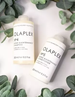 Olaplex No. 4 And No. 5 Bond Maintenance Shampoo And Conditioner Set 250ml Each • $68.33