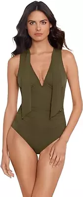 Magicsuit MEZZE Charmed Life Ilona Underwire One-Piece Swimsuit US 16 • $52.55