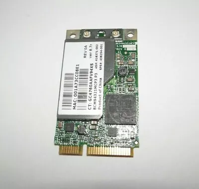 Broadcom Mini PCI Express Wireless Card BCM94321MCP3 416371-002 436254-001 • $5.99