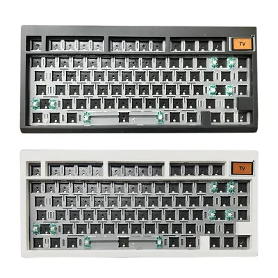 GMK81 RGB Mechanical Keyboard Kit 81 Keys Keyboard With Display Screen With Knob • $106.14