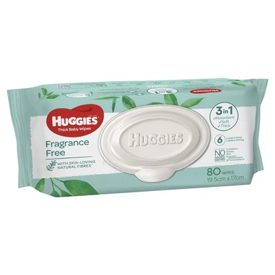 $5.44 • Buy Huggies Baby Wipes Unscented 80 Refill