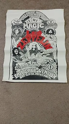 $19.99 • Buy Rare Vintage Led Zeppelin Electric Magic Concert Poster