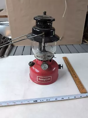 Vintage Red American Gas Machine Kamplite Lantern RARE LRL21B • $300