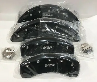 MGP Black Disc Brake Caliper Covers For 2012-15 Chevrolet Camaro ZL1 • $119.95