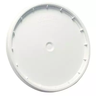 LEAKTITE White Bucket Lid 5 Gallon Pail Pack Of 3 Reusable Easy Off Plastic New • $12.57