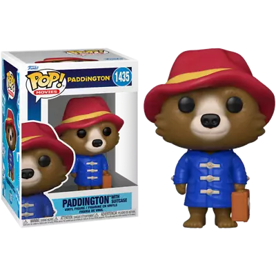 Paddington (2017) - Paddington With Case Pop! Vinyl Figure #1435  [OE] • $21.99