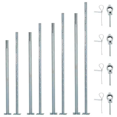 Adjustable Jack Galvanized Steel Heavy Duty Scaffold Metal Support Post Column • £35.95