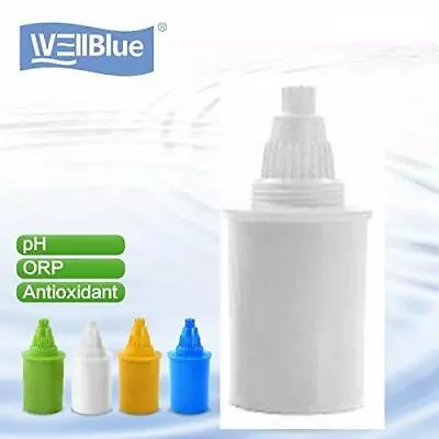 £23.99 • Buy Wellblue Alkaline Replacement Filter For Alkaline Water Jug - 3 In Pack UK-Stock