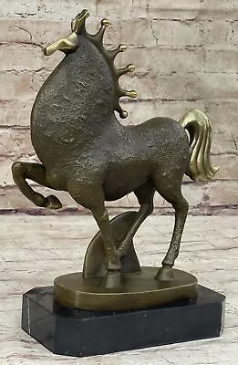 Milo Abstract Horse Bronze Sculpture Mid Century Collectible Statue Home Office • $249.50