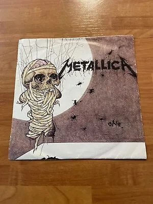 METALLICA - 1988 Vinyl 45rpm 7-Single - ONE  • $31.10