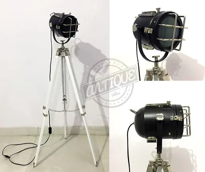 Christmas BEDROOM LAMP STAND FLOOR TRIPOD MARINA LED FOCUS STUDIO ELECTRIC SE • $85.49