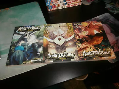 Monster Guild The Dark Lord's No-Good Comeback! Manga Lot Volumes 1-3 • $20