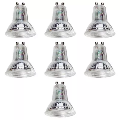 7 X Megaman 142222E Dimmable LED GU10 PAR16 Bulbs 36° 4000K Cool White 4.7W • £26.45