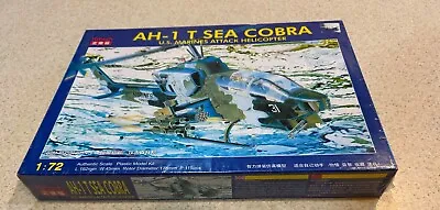 AH-1 T SEA COBRA Helicopter (KITECH) -- 1:72 Model Kit -- Sealed • $19.99