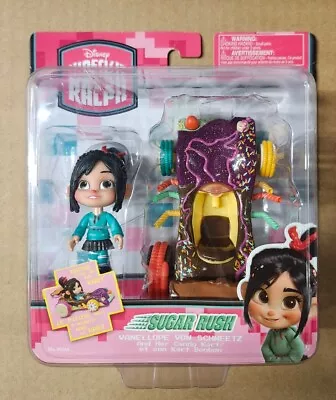 Wreck It Ralph Vanellope Von Schweetz And Her Candy Kart Thinkway Toy Brand New • $50.69