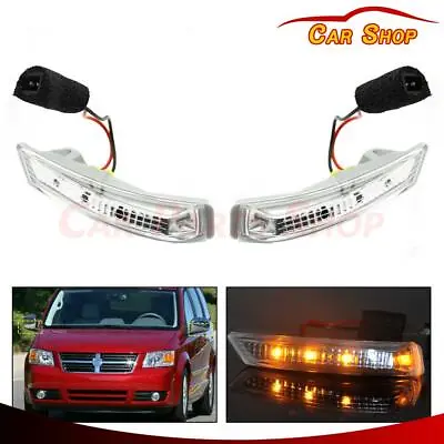 LED Mirror Turn Signal Light Lamp For Chrysler Town&Country Dodge Grand Caravan • $14.98