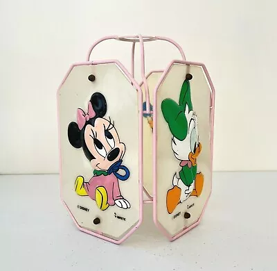 Vintage Disney Babies Mirete Lamp Shade 3D Plastic Molding Nursery • $69