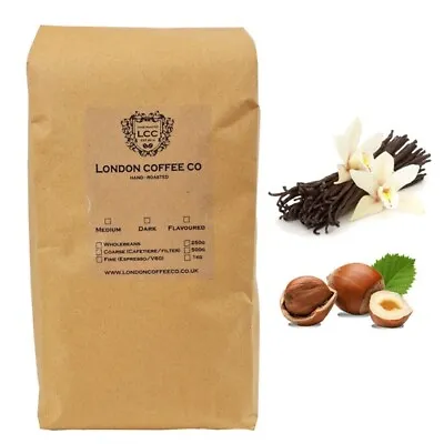 £24.99 • Buy French Vanilla Hazelnut Flavoured Coffee (100% Arabica) London Coffee Co 