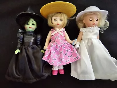 Lot (3) Madame Alexander Wizard Of Oz Wicked WITCH West Doll McDonald & SUN HATS • $9.99