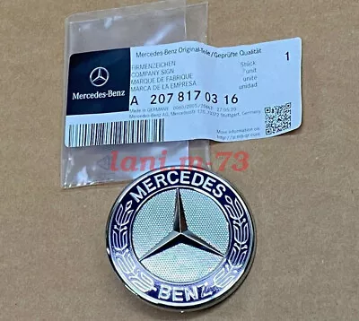 Mercedes-Benz C CL CLK CLS E GL GLK ML SL R S Class Hood Emblem Badge Genuine OE • $26.99