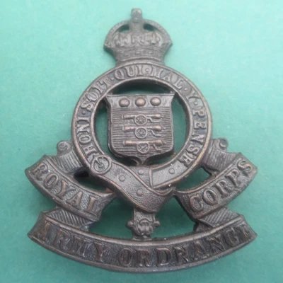 £3.75 • Buy The Royal Army Ordnance Corps RAOC (Officers Bronze) British Army Hat/Cap Badge