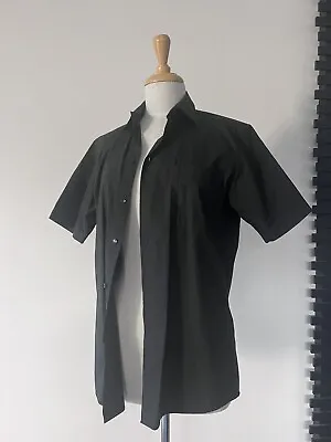 Bassike Black Cotton Shirt 1 Small • $60