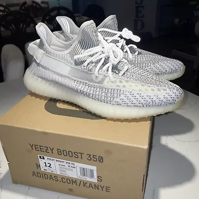 Size 12 - Adidas Yeezy Boost 350 V2 2018 Low Static Non-Reflective • $230